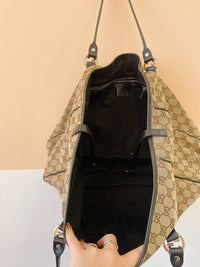 Bolsa sacola monogramada Gucci