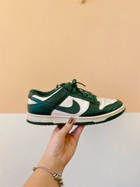 Tênis nike dunk low verde 40