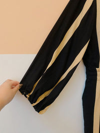 Macacão bege/preto Dress To G