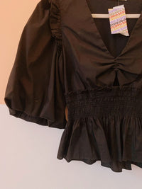 Bata preta lastéx Dress To G
