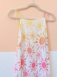 Vestido midi sóis coloridos Dress To P