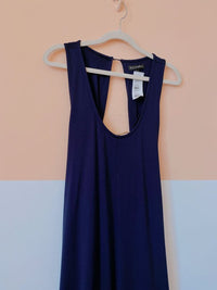 Vestido malha azul marinho Le Lis Blanc G