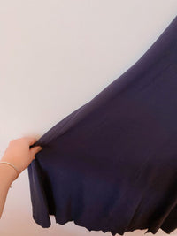 Vestido malha azul marinho Le Lis Blanc G