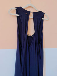 Vestido malha azul marinho Le Lis Blanc G