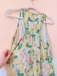 Vestido longo brilhos estampa Animale M