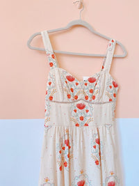 Vestido midi estampado Antix P