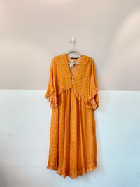Vestido laranja babadinhos Animale 36