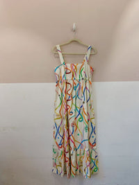 Vestido midi branco Fernanda Di Biase M