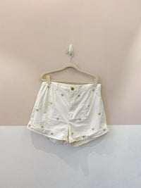 Short sarja bordadinhos Maria Filó 40